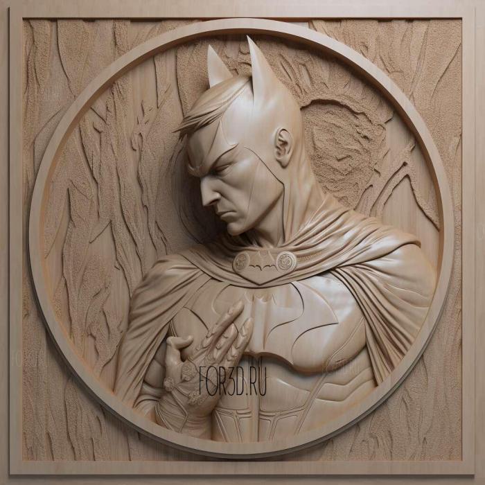 Damian Wayne 4 stl model for CNC